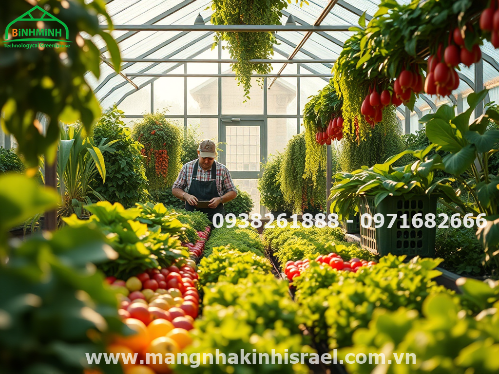 Lập nghiệp giữa vùng nắng hạn: Thanh niên Khánh Hòa biến vùng đất khô cằn thành trang trại rau sạch với màng nhà kính